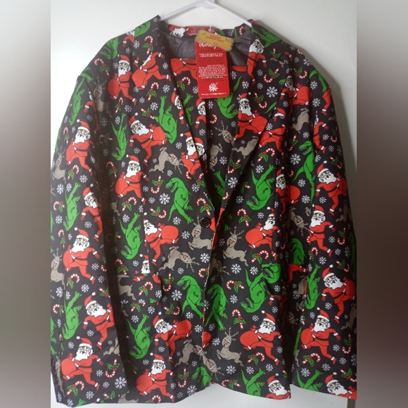 You Look Ugly Today Christmas Party Suit Sz XL New - Picture 2 of 13